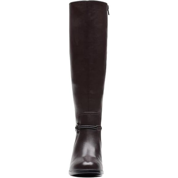 NWT Clarks Women’s Emily 2 Sky Knee High Boot Dark Brown Size 8.5 - Picture 5 of 7
